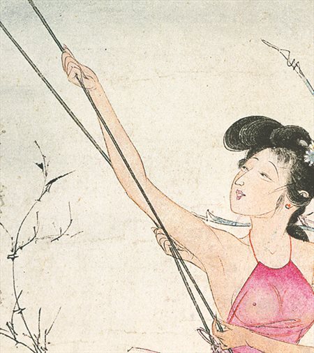 裕华-胡也佛的仕女画和最知名的金瓶梅秘戏图